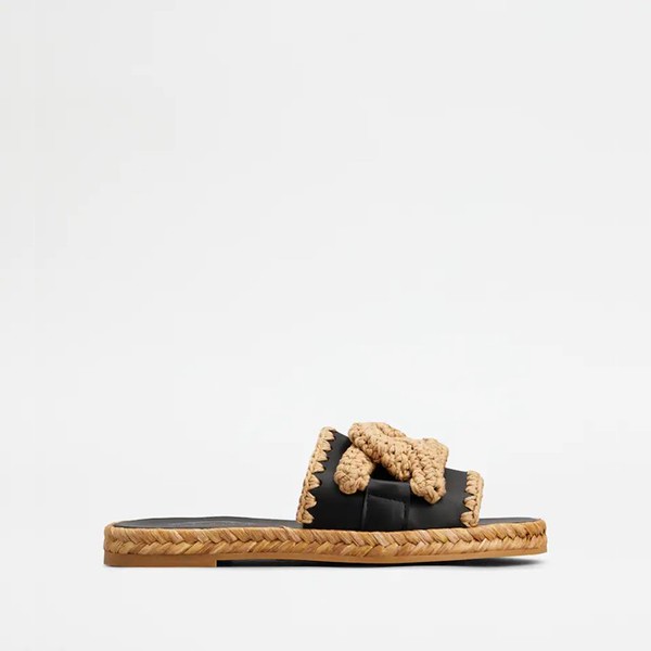 라피아 케이트 샌들